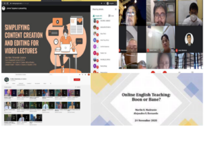 Conducted online training and created online video lectures.